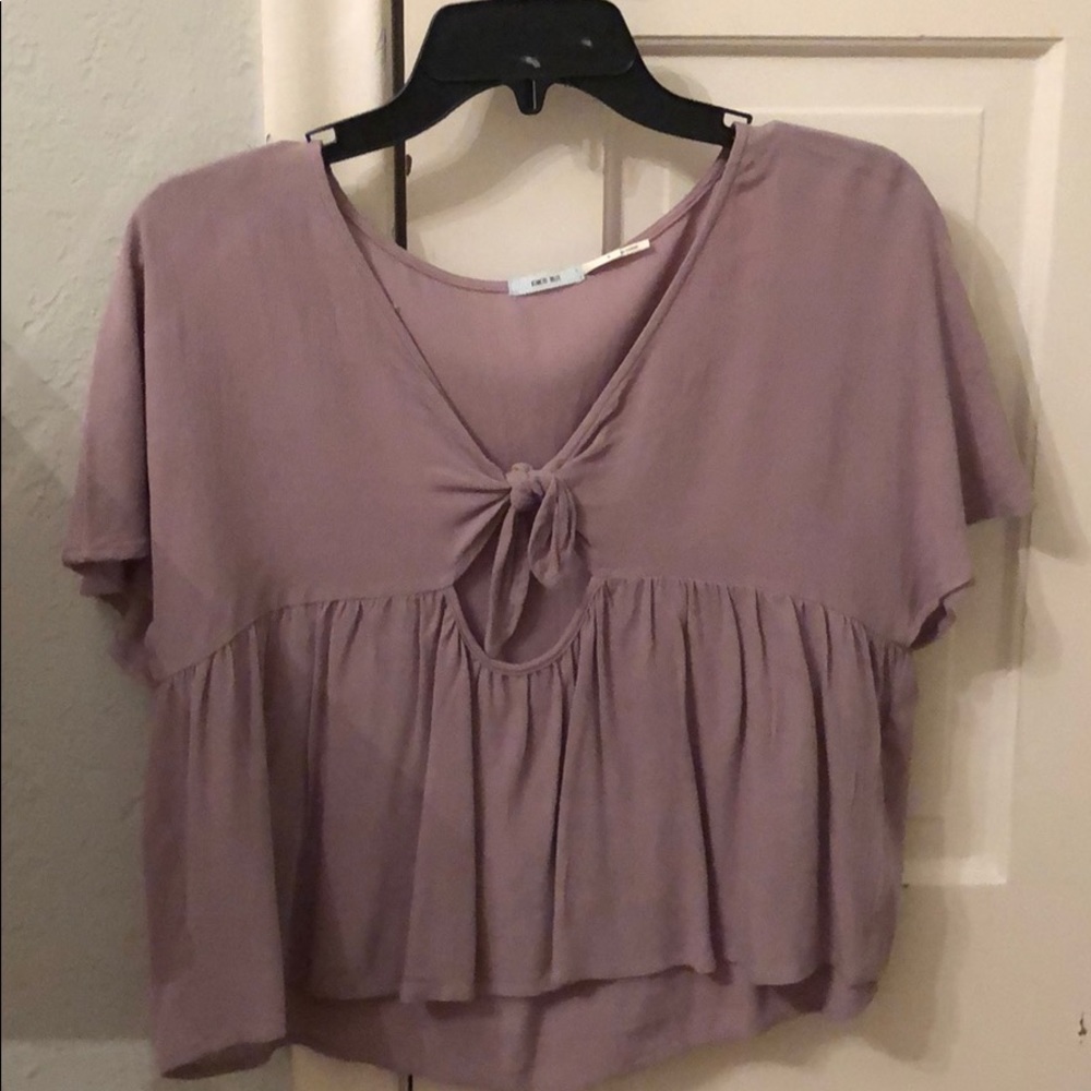 Light purple shirt